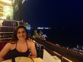 Downtown Side in the distance